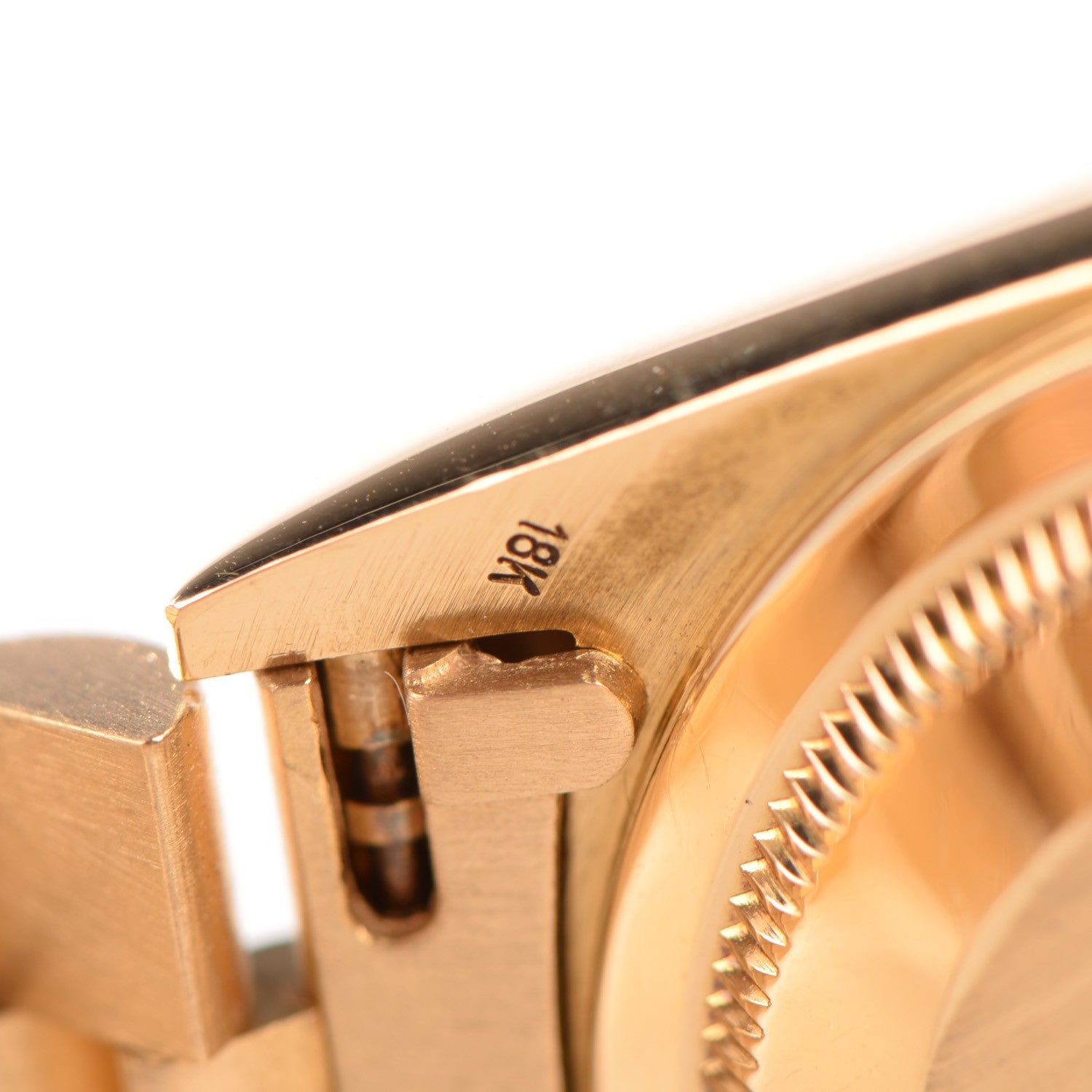 Rolex 18K Yellow Gold Diamond 36mm Oyster Perpetual Day-Date President Watch Champagne 18238 10 of 10
