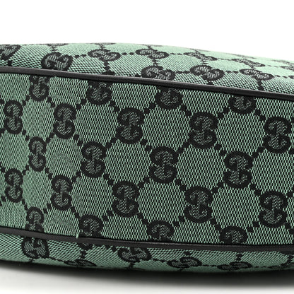 Gucci Monogram Half Moon Hobo Green 9 of 10