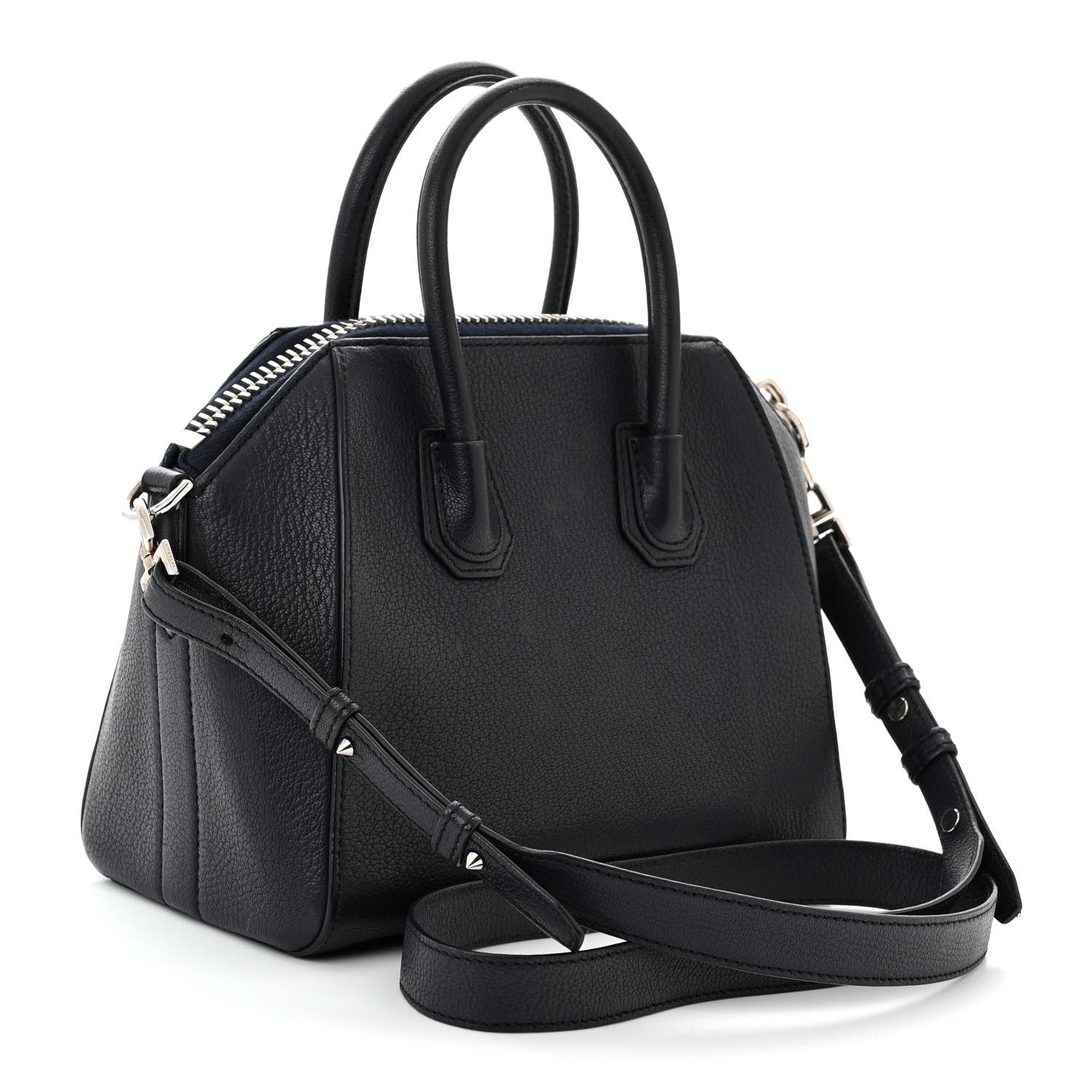 Givenchy Sugar Goatskin Mini Antigona Navy 3 of 10