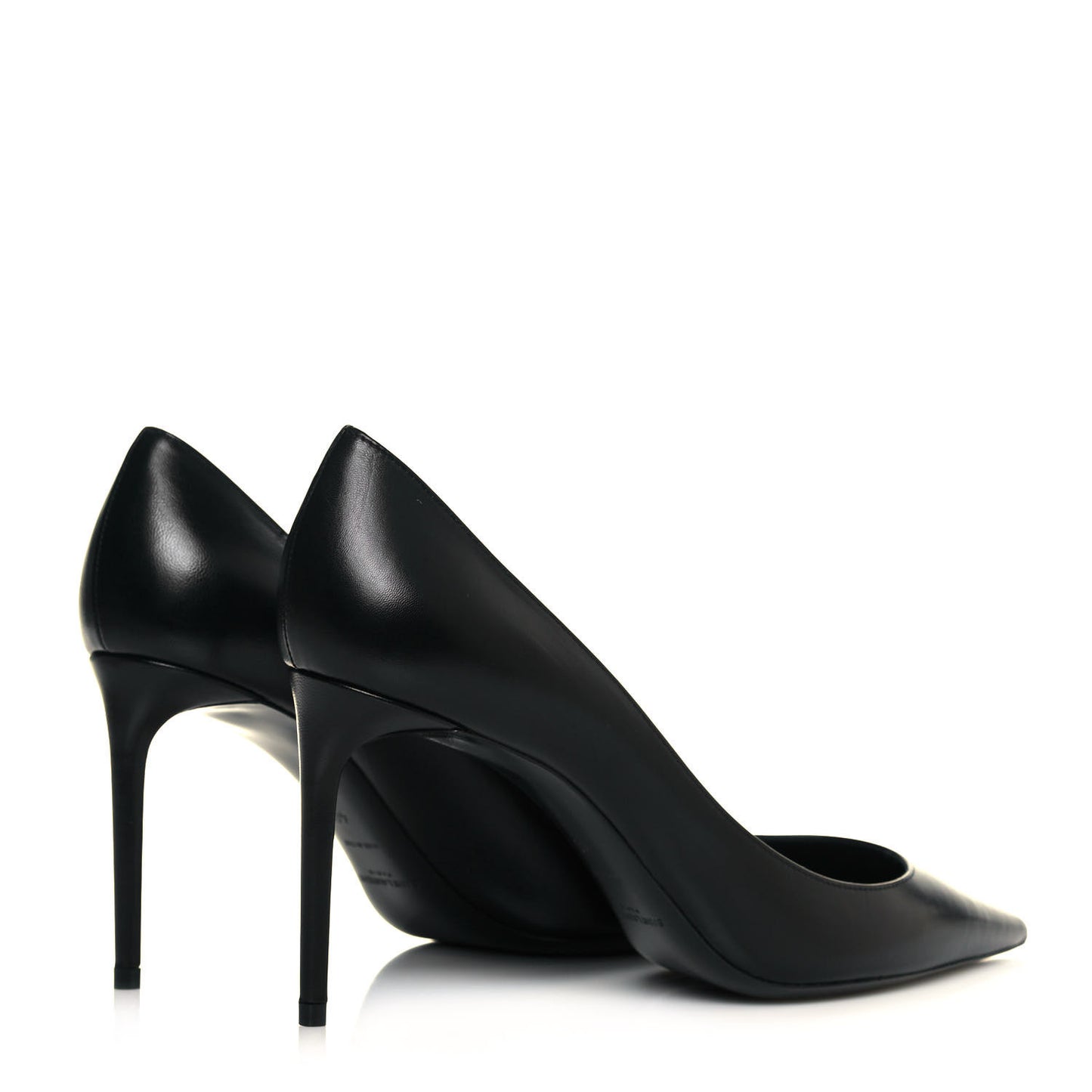 Calfskin Zoe 85 Pumps 40 Black