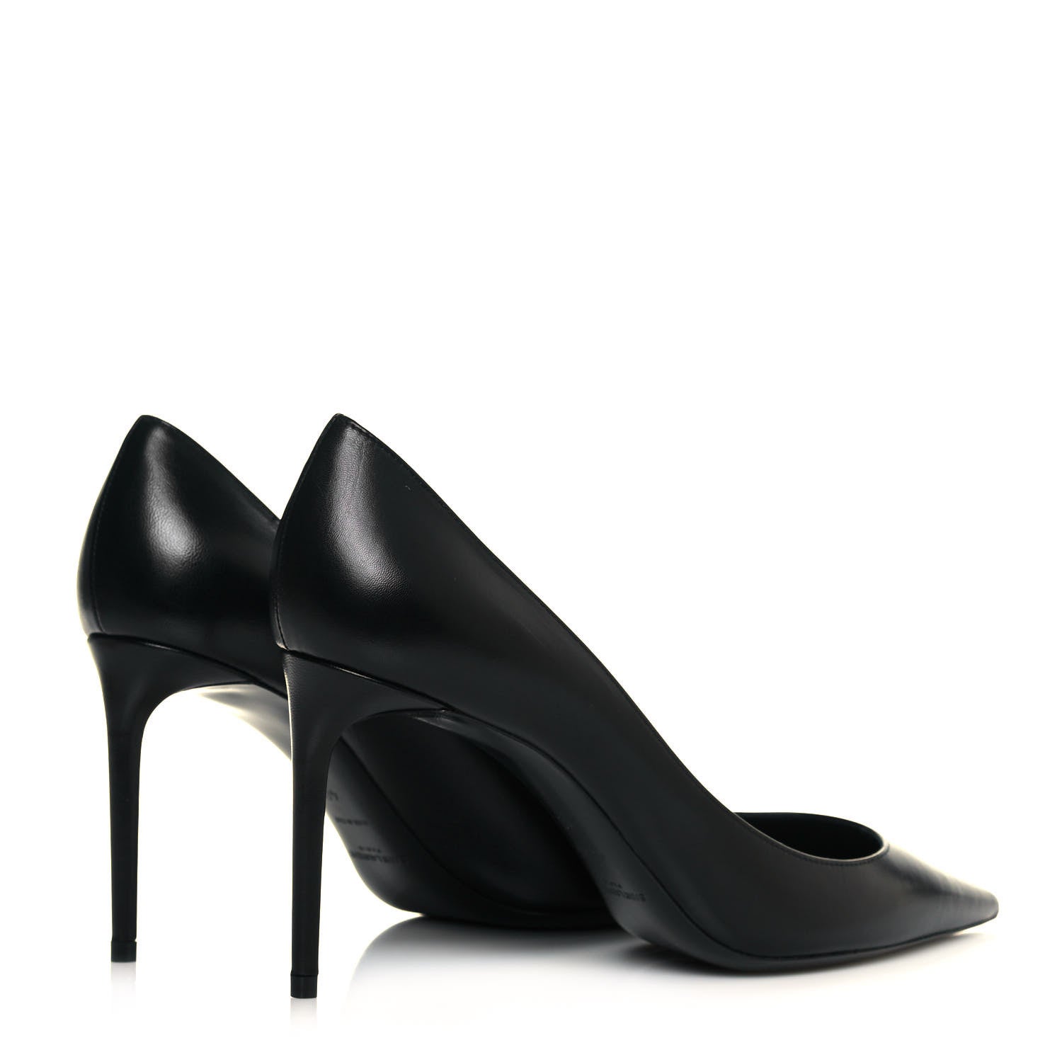Saint Laurent Calfskin Zoe 85 Pumps 40 Black 4 of 9