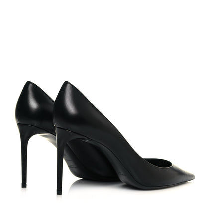 Saint Laurent Calfskin Zoe 85 Pumps 40 Black 4 of 9