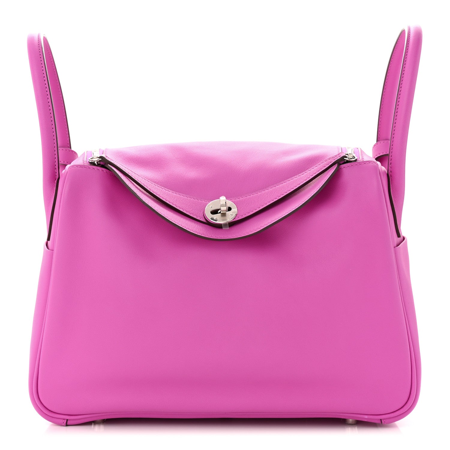 Hermes Swift Epsom Lindy 30 Tressage De Cuir Magnolia Bleu Saphir Craie 1 of 11