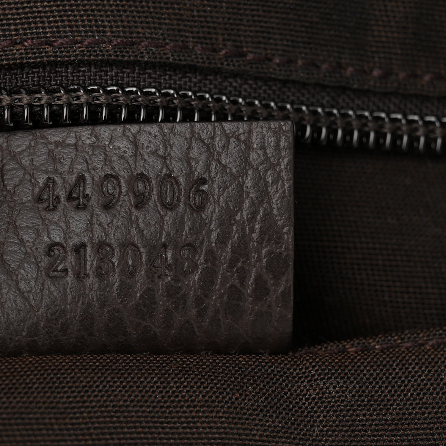 Gucci GG Monogram Travel Backpack Dark Brown 7 of 10