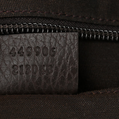 Gucci GG Monogram Travel Backpack Dark Brown 7 of 10