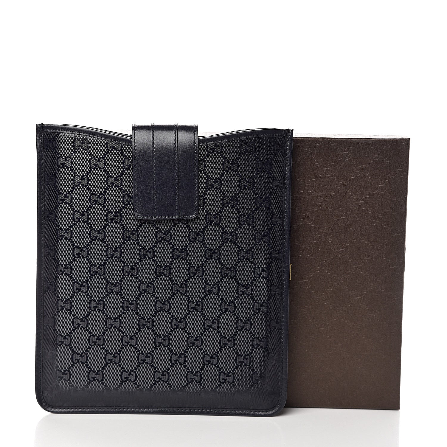 Gucci Imprime Monogram iPad Case Navy 6 of 6