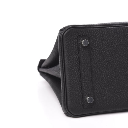 Hermes Togo Birkin 25 Black 8 of 11