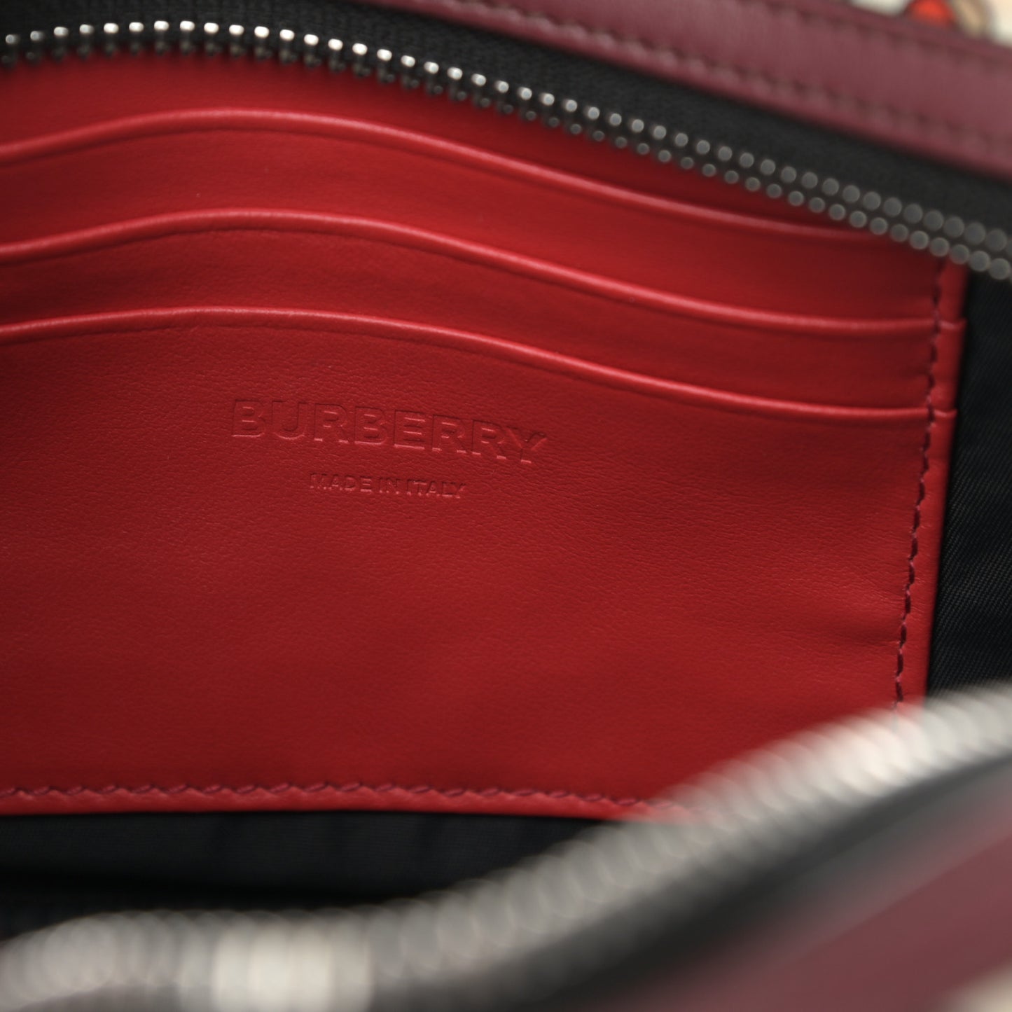 Nylon Monogram Small Camera Bag Vermillion