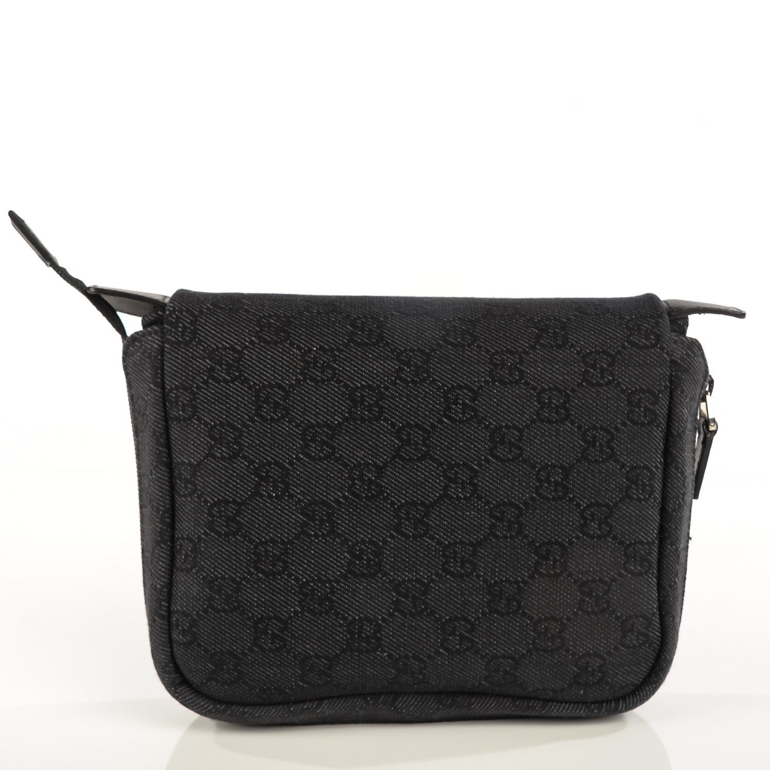 Gucci Denim Monogram Large Collapsible Travel Tote Black 8 of 8