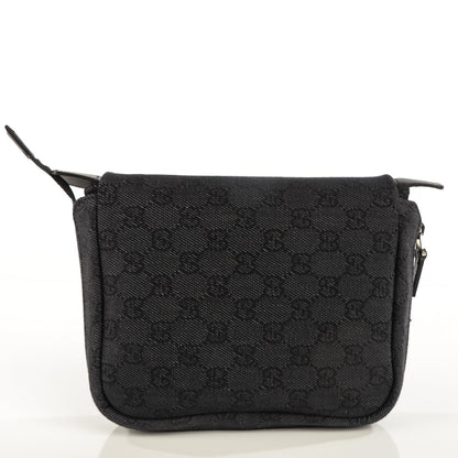 Gucci Denim Monogram Large Collapsible Travel Tote Black 8 of 8