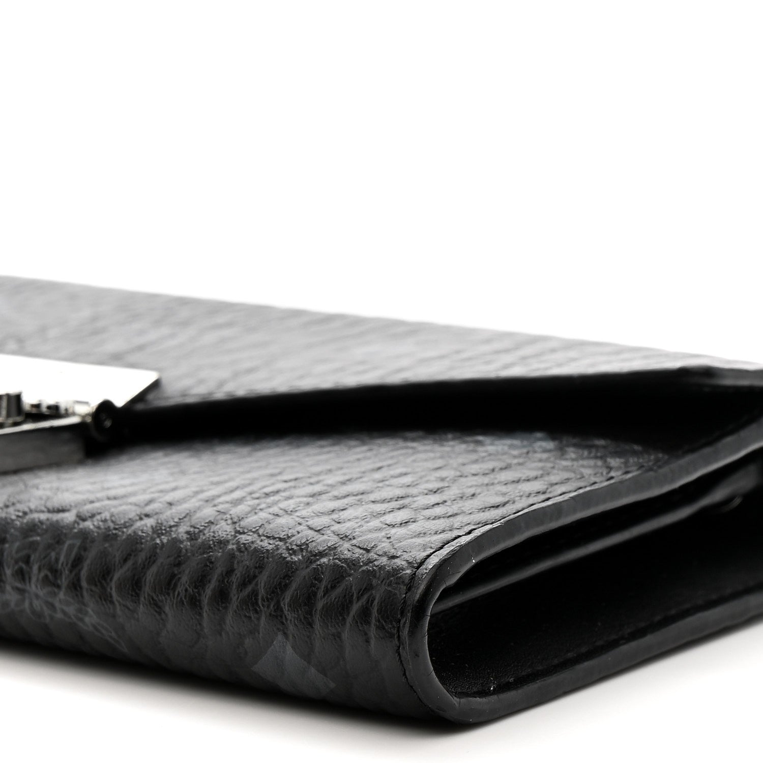MCM Visetos Large Patricia Wallet On Chain Black 9 of 14