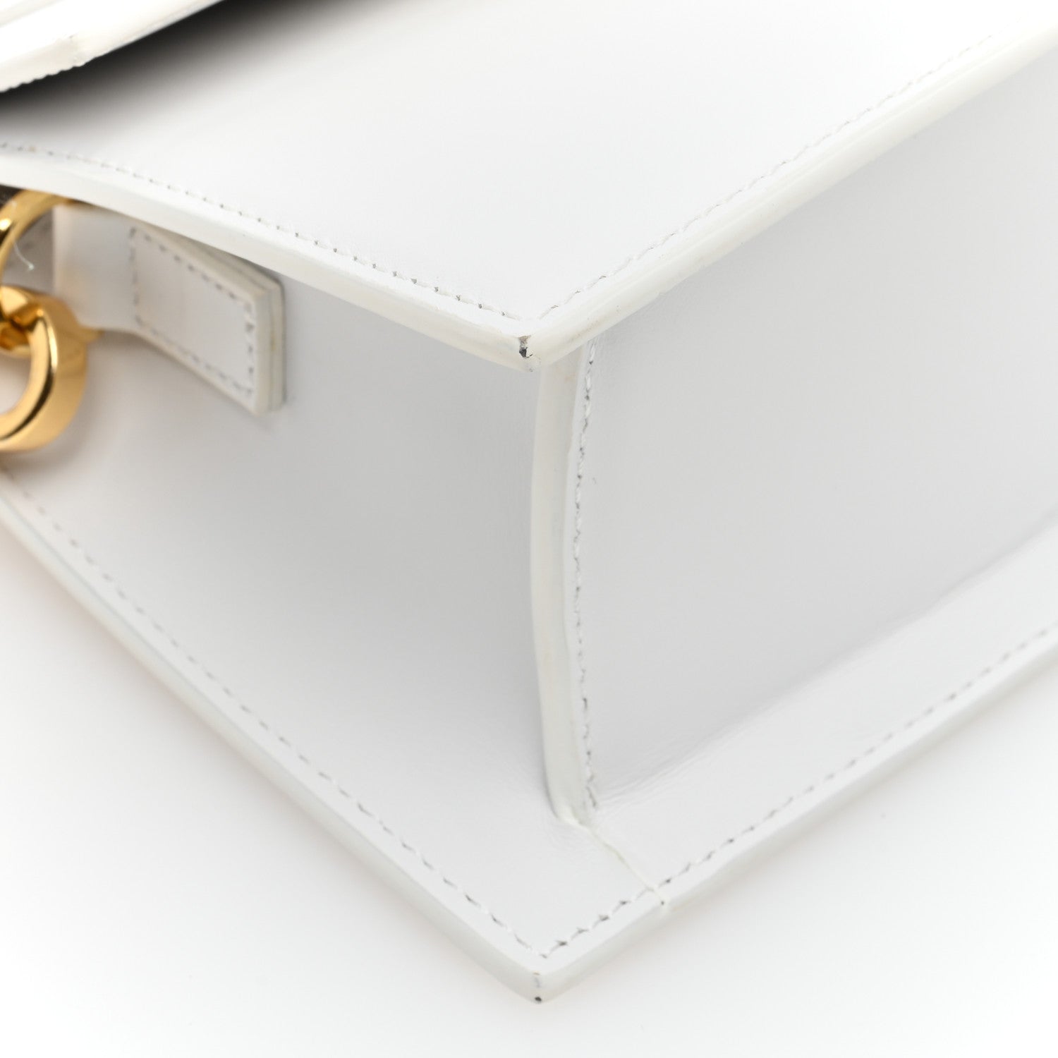 Jacquemus Smooth Calfskin Le Chiquito Moyen White 8 of 9