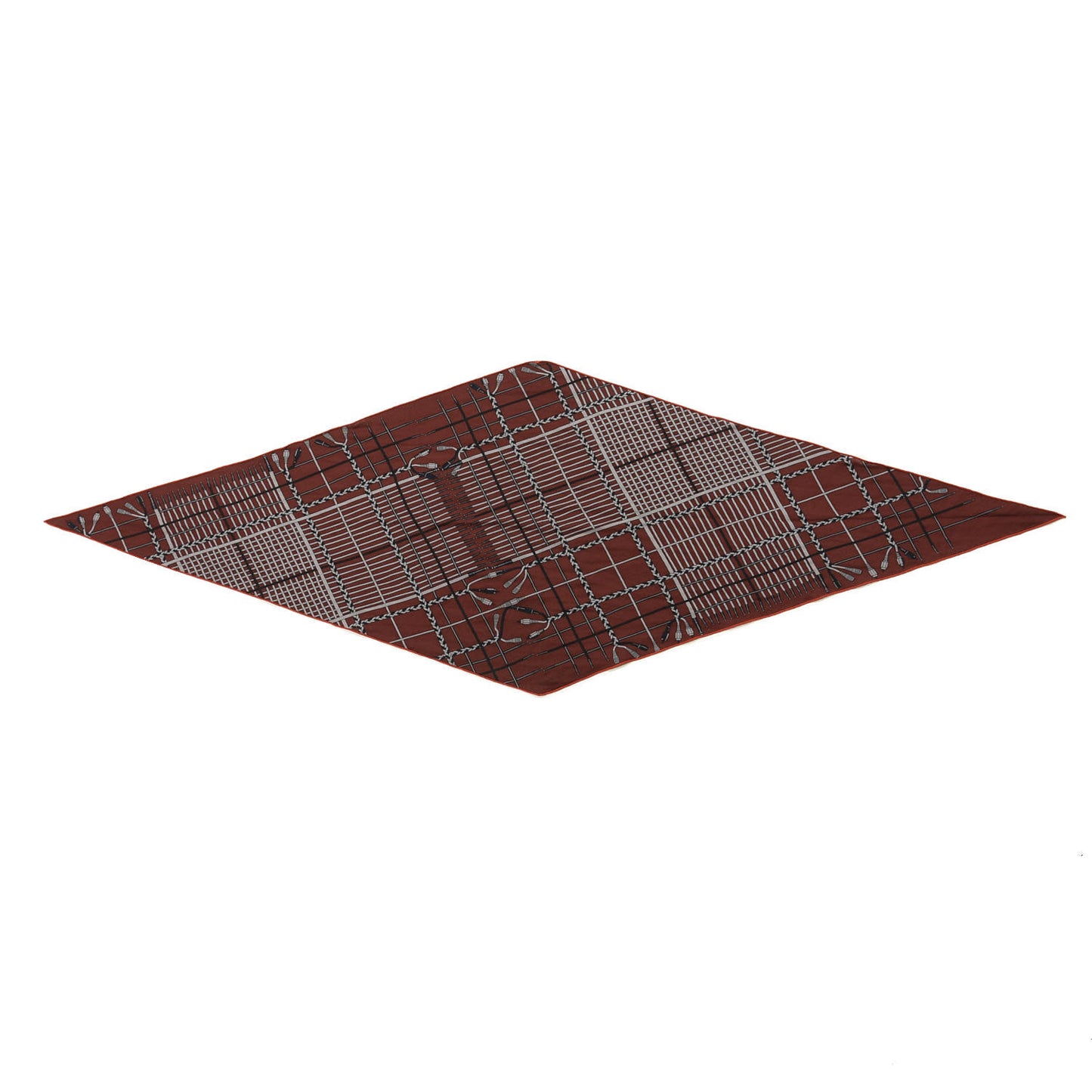 Cashmere Silk Losange Scarf