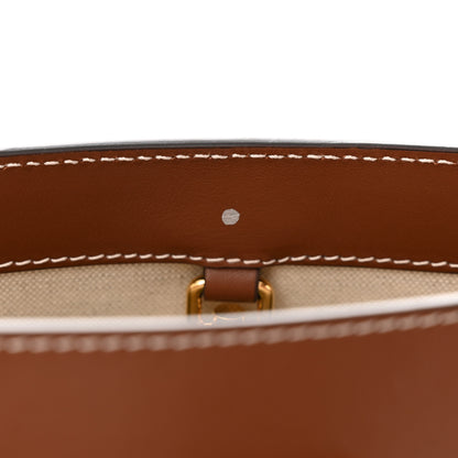 Burberry Calfskin Monogram Motif TB Medium Soft Tote Brown 11 of 11