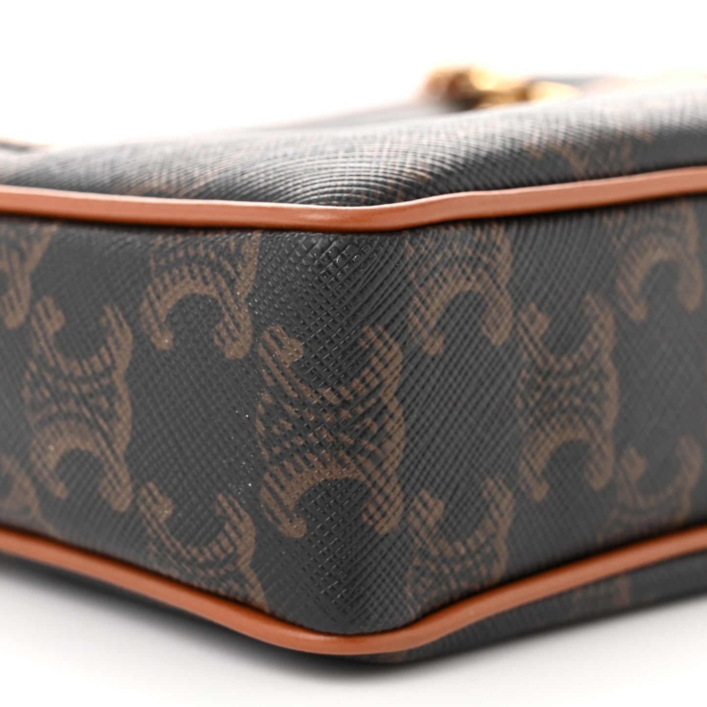 Triomphe Canvas Calfskin Medium Patapans Tan