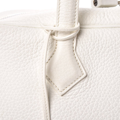 Hermes Taurillon Clemence Victoria II 35 White 8 of 19