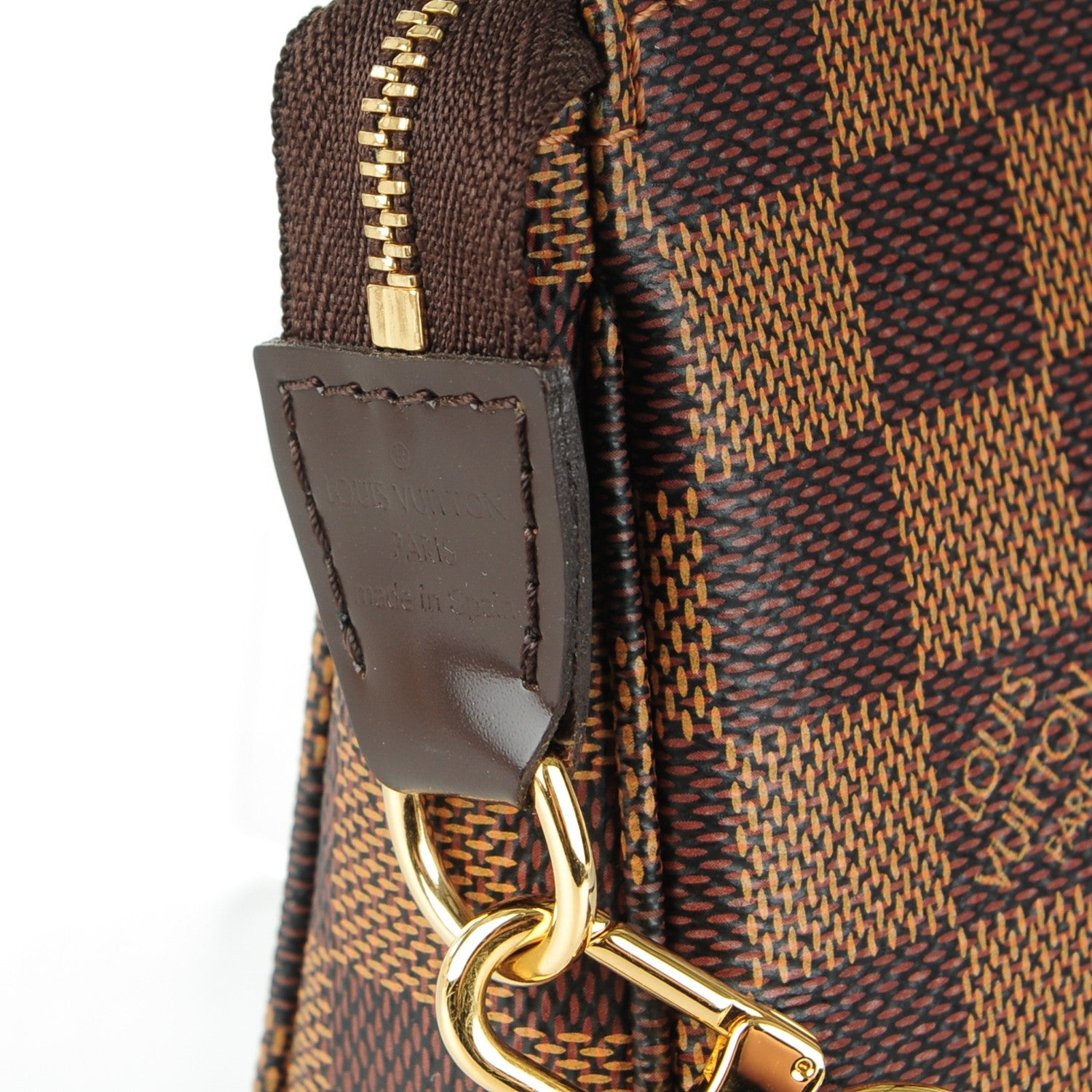 Louis Vuitton Damier Ebene Pochette Accessories NM 6 of 7