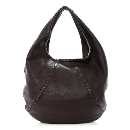 Bottega Veneta Cervo Deerskin Large Hobo Ebano 1 of 12