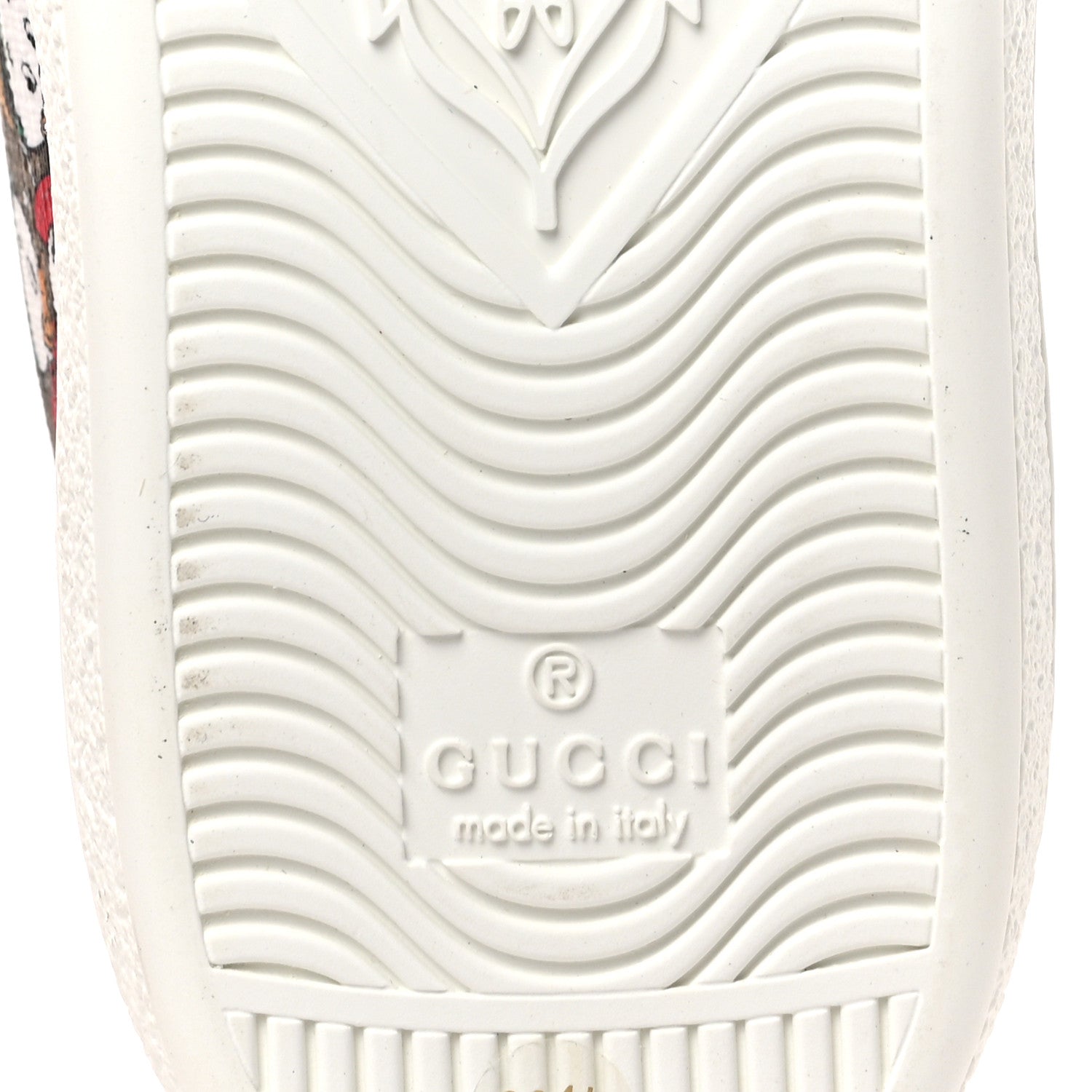 Gucci X DISNEY GG Supreme Monogram Web Donald Duck Womens Ace Sneakers 36.5 Beige New 36.5 Acero Orange 6 of 9