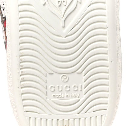 Gucci X DISNEY GG Supreme Monogram Web Donald Duck Womens Ace Sneakers 36.5 Beige New 36.5 Acero Orange 6 of 9