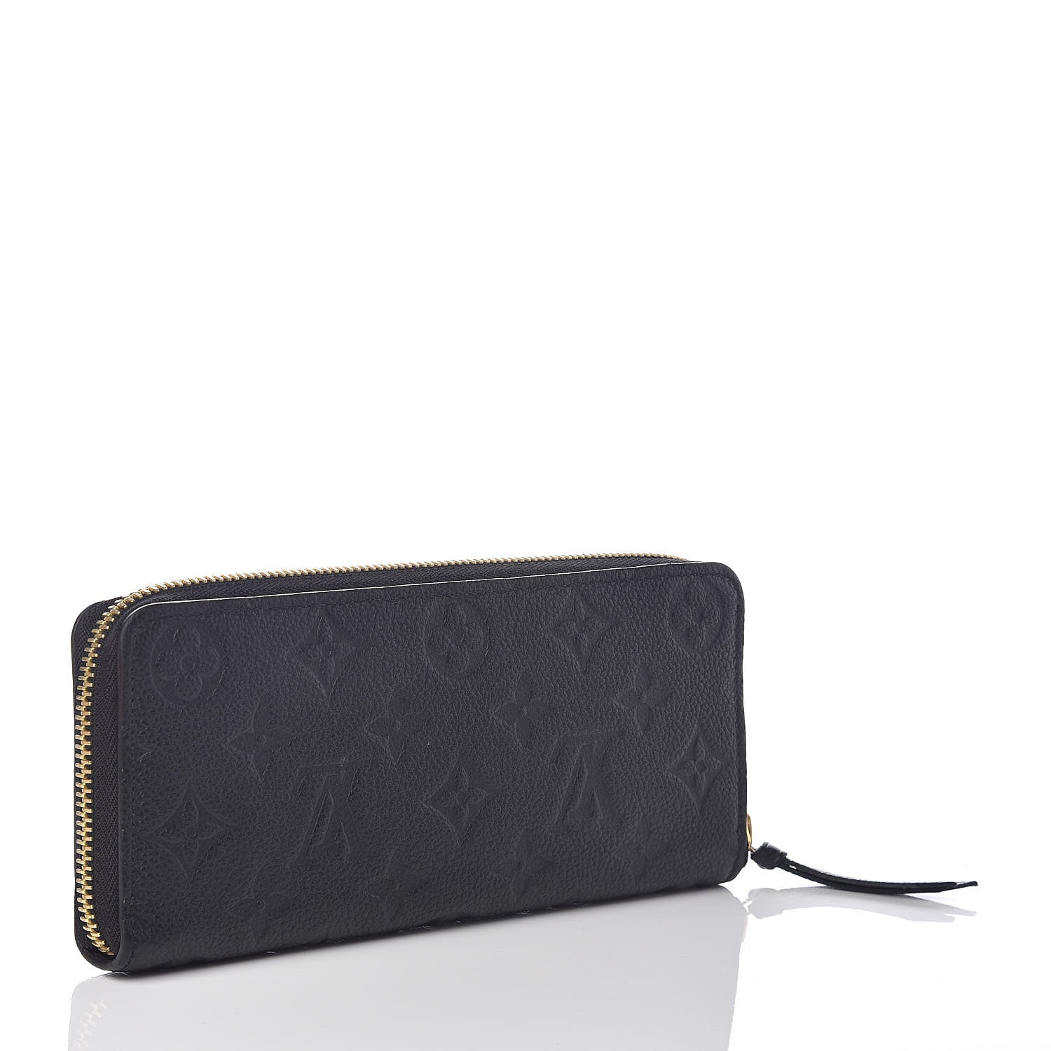 Louis Vuitton Empreinte Clemence Wallet Black 3 of 6