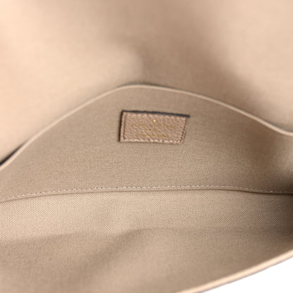 Louis Vuitton Empreinte Pochette Felicie Chain Wallet Tourterelle 6 of 9