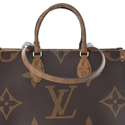 Louis Vuitton Reverse Monogram Giant Onthego MM 6 of 8