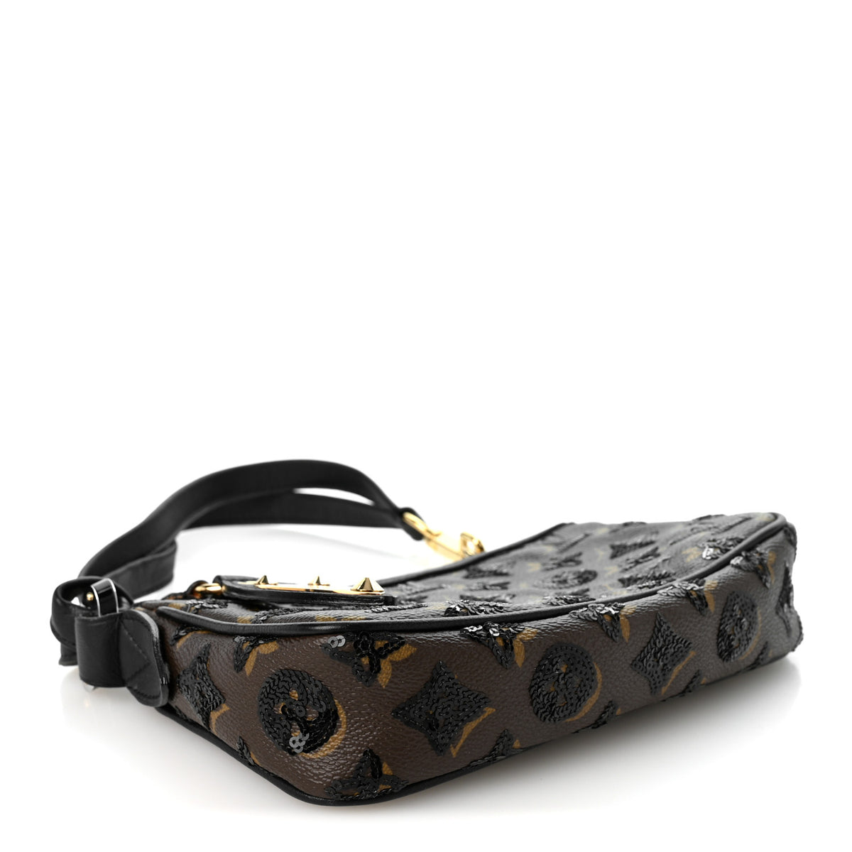 Monogram Sequins Eclipse Pochette Noir