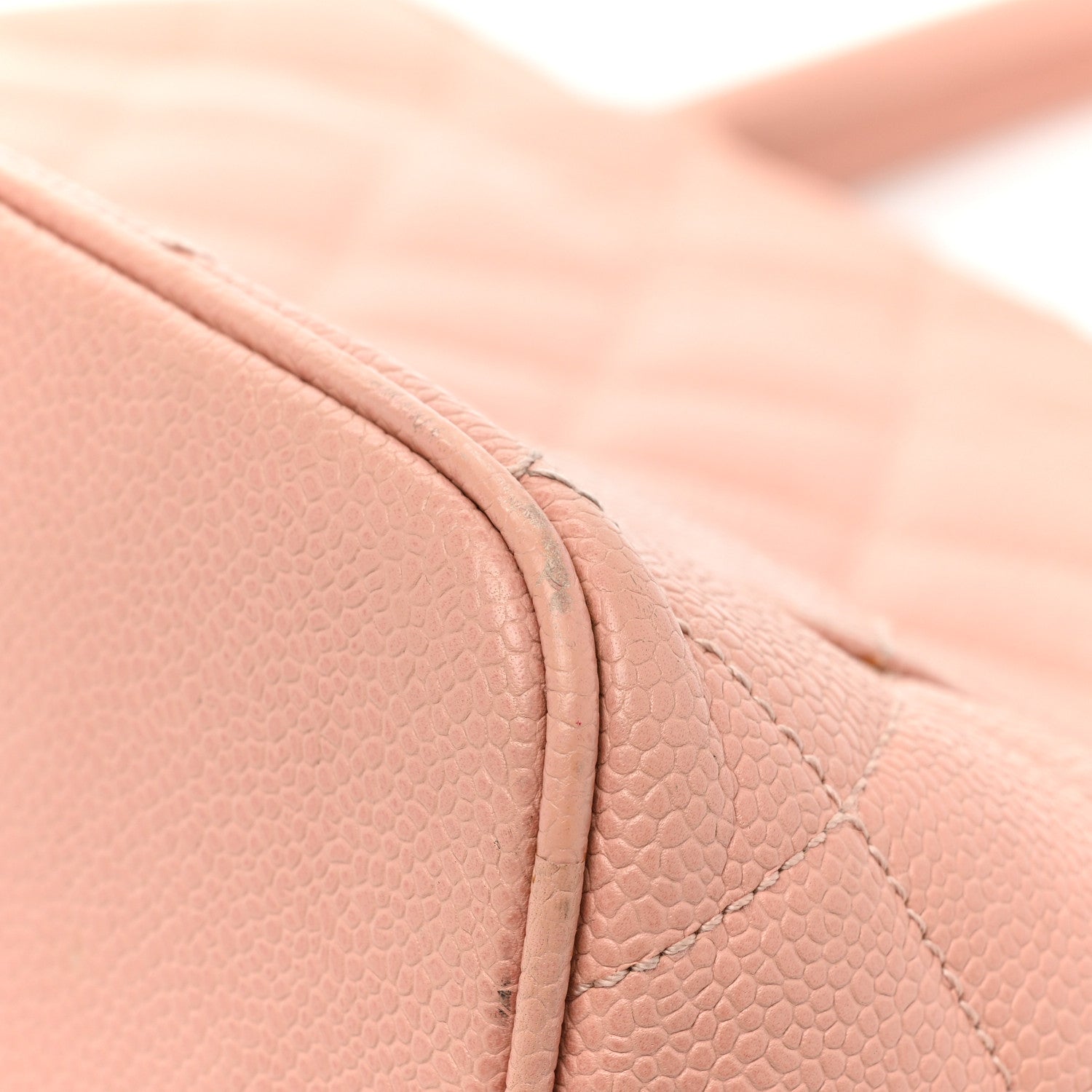Chanel Caviar Quilted Medallion Tote Light Pink 16 of 19