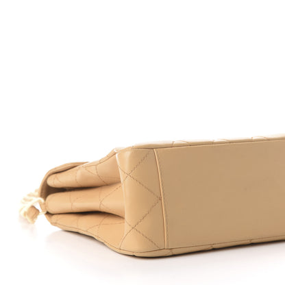 Chanel Lambskin Quilted Medium Envelope Flap Beige 6 of 13