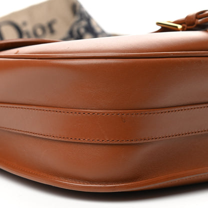 Christian Dior Box Calfskin Large Bobby Flap Dark Tan 8 of 12