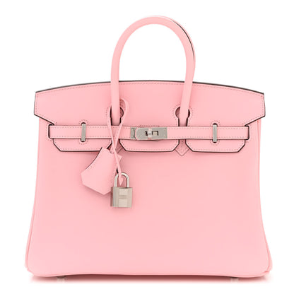 Hermes Swift Birkin 25 Rose Sakura 1 of 11