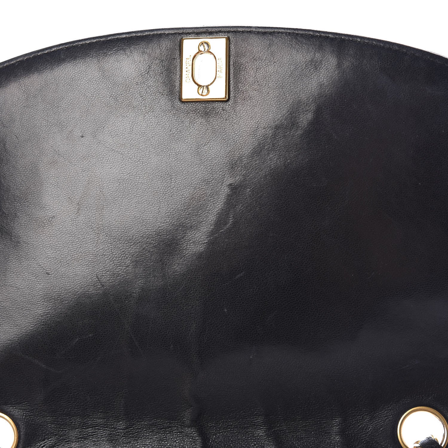 Chanel Lambskin Quilted Small Single Flap Black 10 of 29