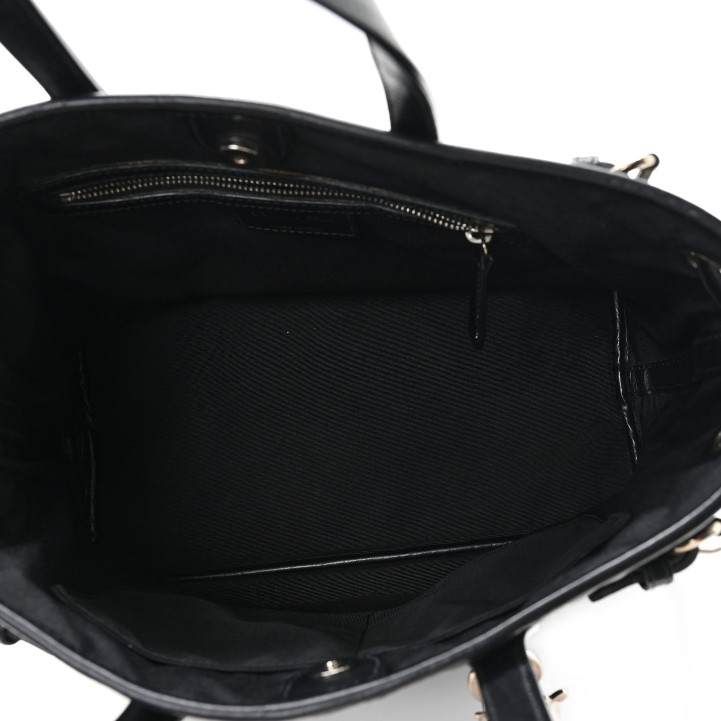 Coated Canvas Cannage Mini Panarea Tote Black