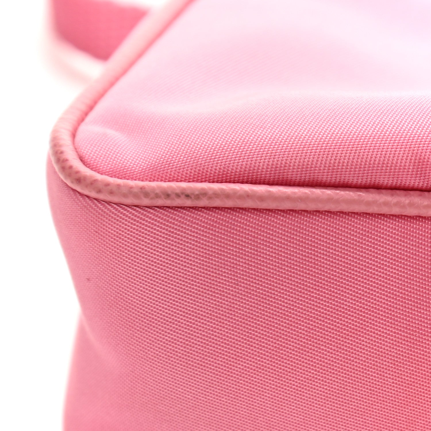 Prada Tessuto Nylon Saffiano Mini Re-Edition 2000 Shoulder Bag Begonia 13 of 13