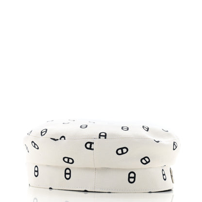 Hermes Canvas Womens Vauban Chaine d'Ancre Cap 59 Blanc Casse 6 of 11