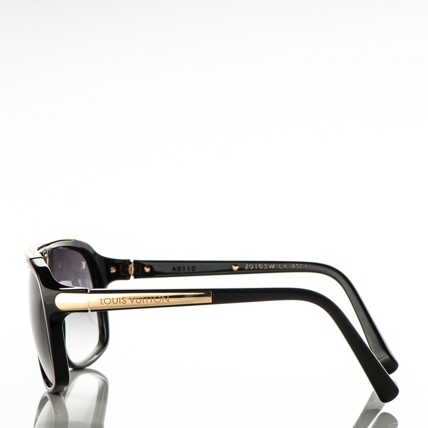 Louis Vuitton Acetate Evidence Sunglasses Z0105W Black 3 of 6