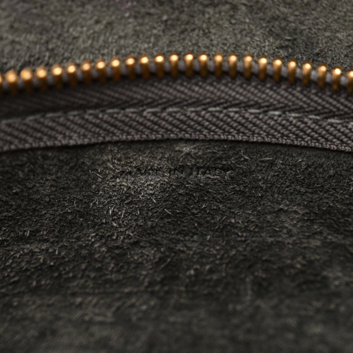 Grained Calfskin Pico Belt Bag Grey