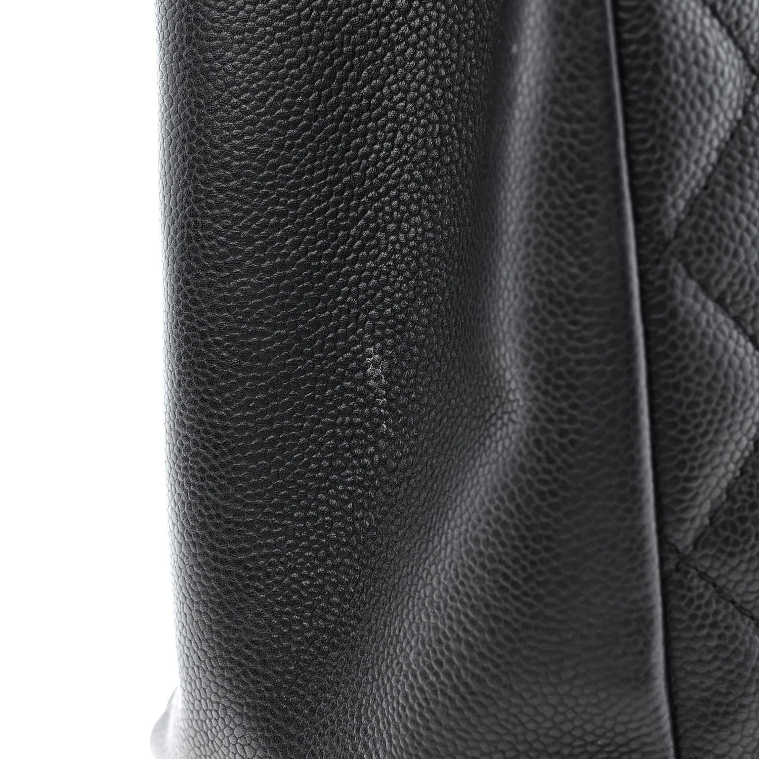 Chanel Caviar Quilted Grand Shopping Tote GST Black 11 of 12