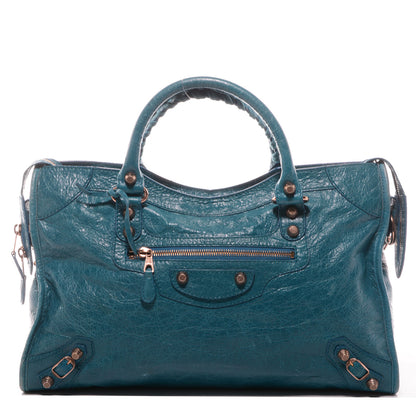 Balenciaga Agneau Giant 12 Rose Gold Hardware City Lagon 1 of 11