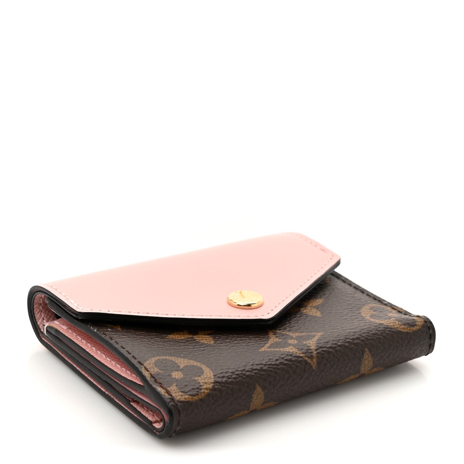 Louis Vuitton Monogram Zoe Wallet Rose Ballerine 4 of 9
