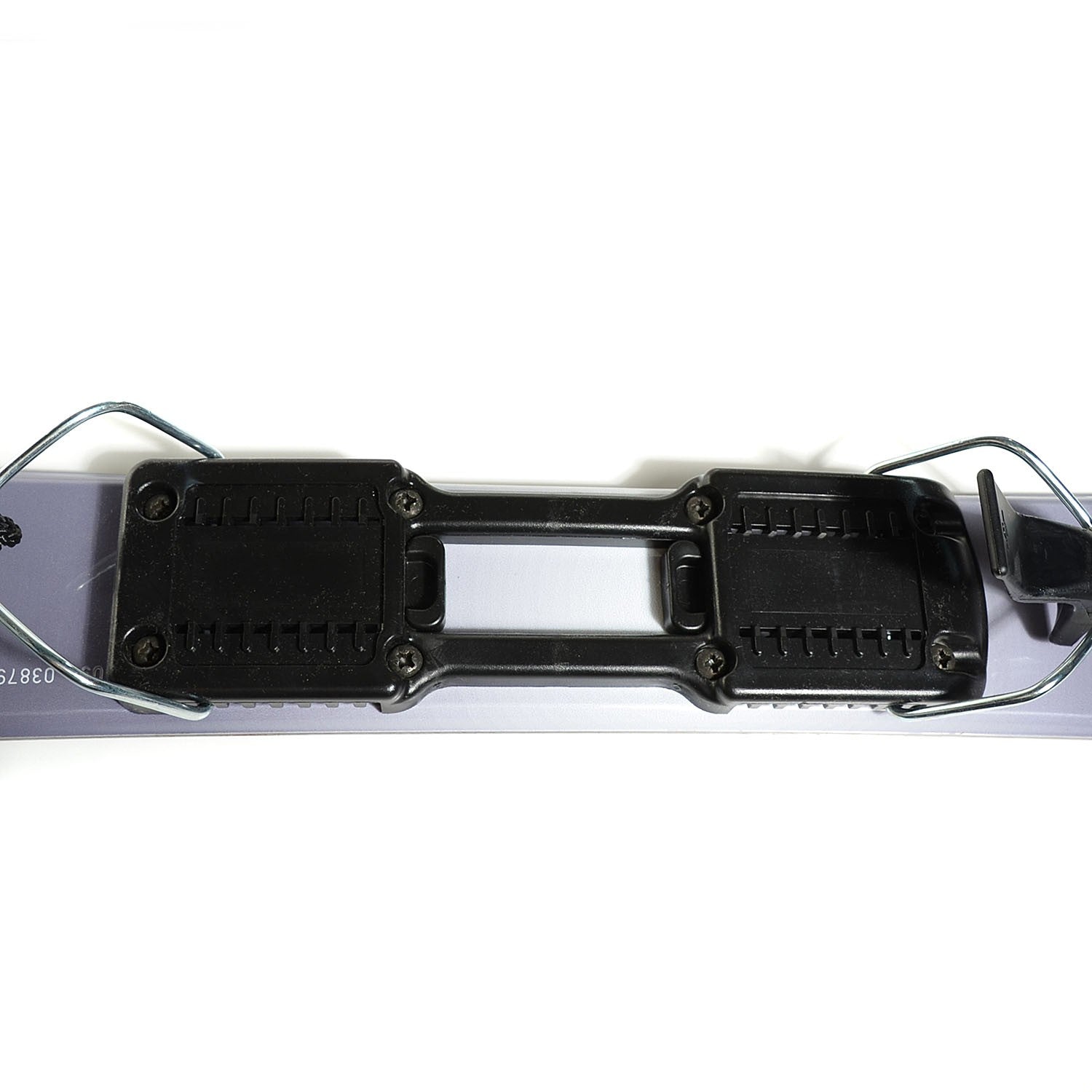 Chanel Snow Skis With Case White Grey 6 of 8