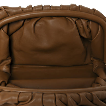 Bottega Veneta Smooth Butter Calf The Pouch Oversized Clutch Cammello 7 of 14