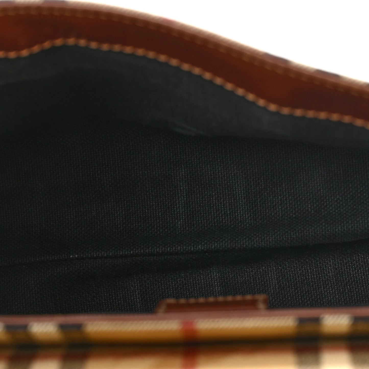 Haymarket Check Shoulder Bag Brown