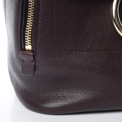 Chloe Suede Calfskin Small Faye Backpack Carbon Brown 18 of 19