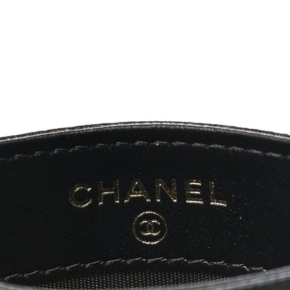 Chanel Caviar Quilted French New Wave Card Holder Black 7 of 11