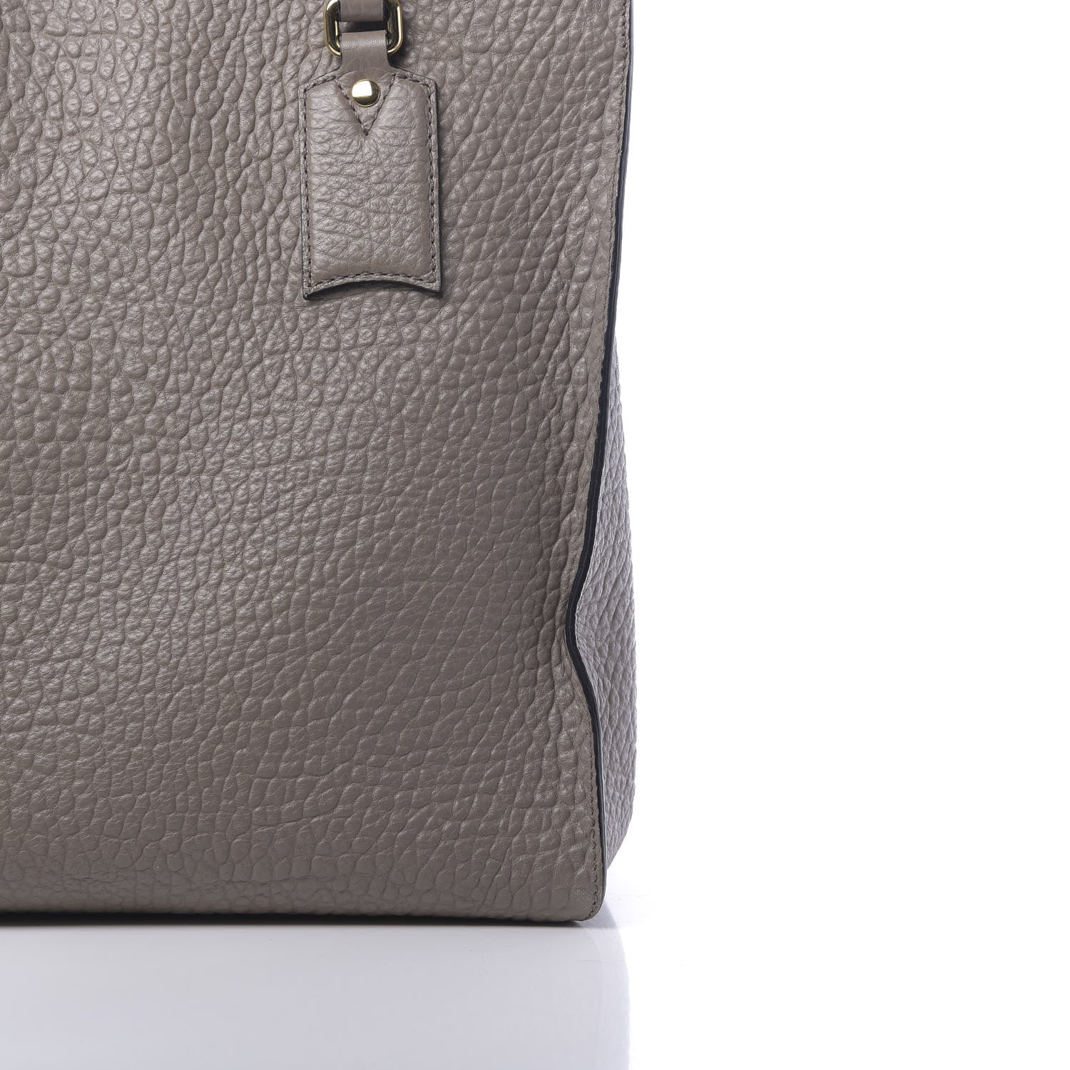 Burberry Heritage Grain Medium Woodbury Tote Pale Taupe 22 of 24