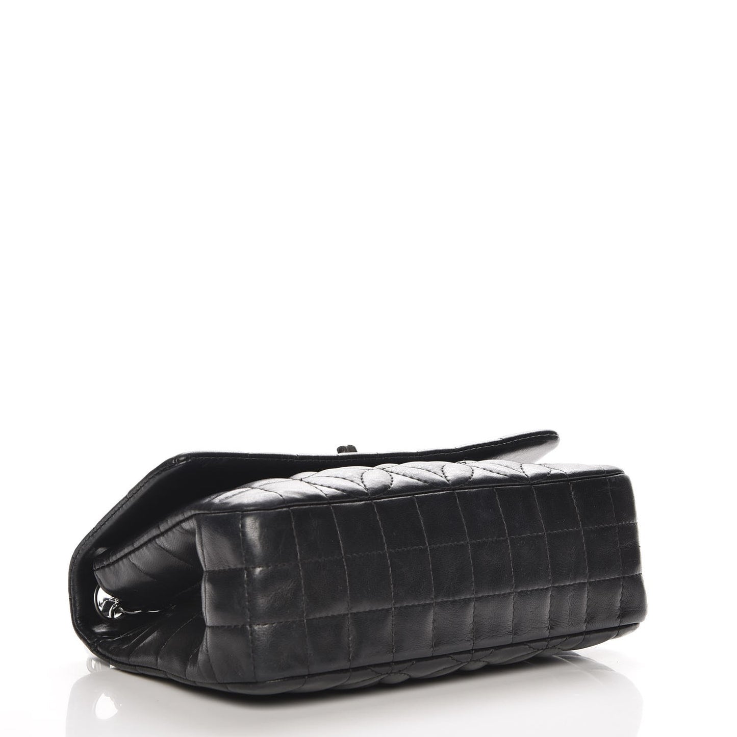 Lambskin Lady Graphic Mini Flap Black