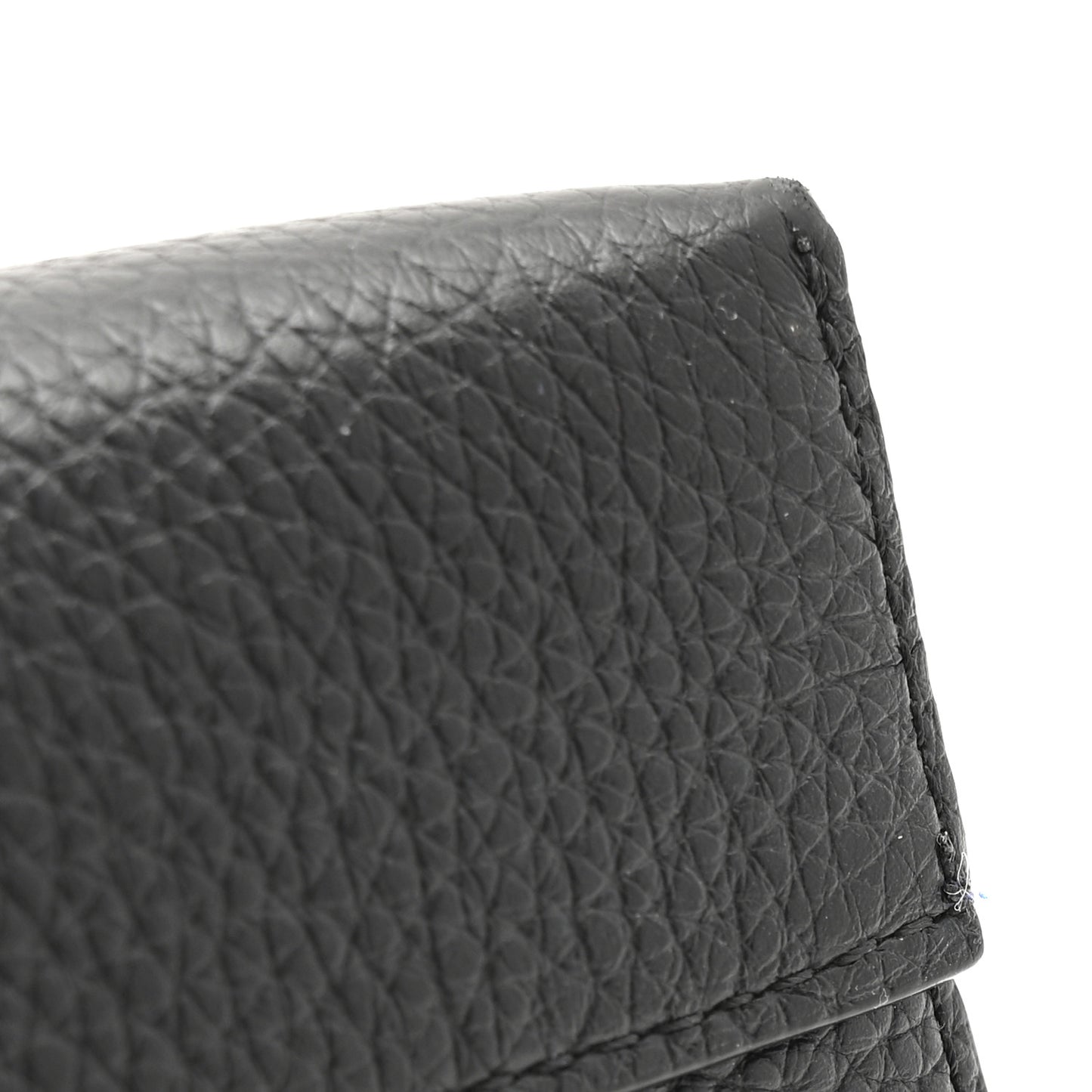 Small Classic Grain Darley Cosmetic Pouch Black