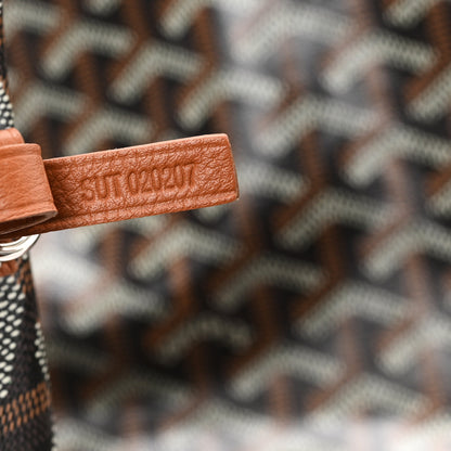 Goyard Goyardine Saint Louis GM Black Gold 8 of 12